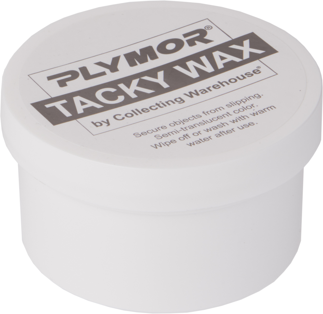 Plymor Tacky Wax Museum Adhesive Sticky Putty, 6 ounce