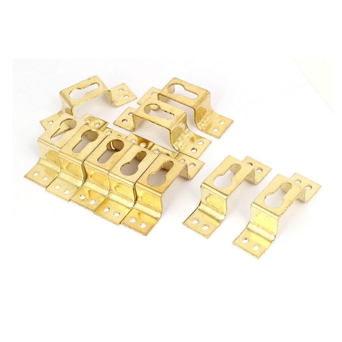 Uxcell Picture Photo Frame Hanging Hidden Hook Hanger Gold Tone