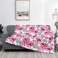 thumbnail image 2 of Fotbe Flamingo Manta de Franela con Estampado, Manta Ultrasuave para Cama, Sofá, Auto, Hipoalergénica y Antibolitas-80"x60", 2 of 6
