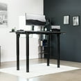 thumbnail image 2 of VIVO Black Electric Dual-Motor Height Adjustable 4-Leg Standing Desk Frame, 2 of 7
