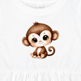 thumbnail image 4 of Inktastic Baby Monkey Girls Baby Dress, 4 of 5