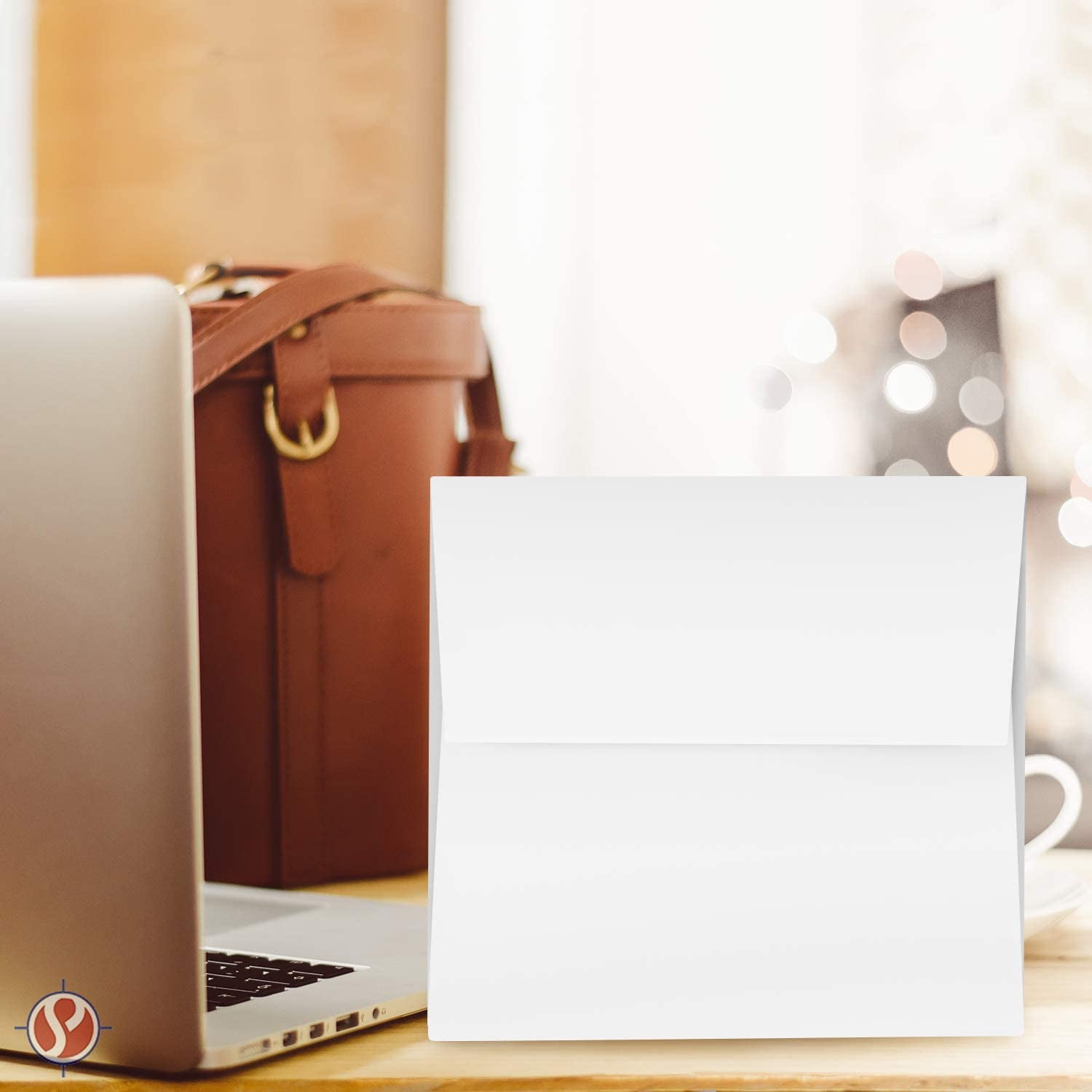 8 x 8” Square White Envelopes – Perfect for Enclosing Holiday Greeting, Party and Invitation Cards | Made from Durable 70Lb White Wove Paper | 50 per Pack