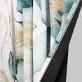 thumbnail image 3 of Lfeey Plant Printed White Curtains, Room Darkening for Bedroom Living Room Decor, Rod Pocket Design, 84 Inch Length, 2 Panels, 3 of 7