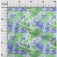 thumbnail image 2 of oneOone Cotton Poplin Green Fabric Asian Tie & Dye Sewing Material Print Fabric By The Yard 56 Inch Wide, 2 of 4