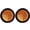 2x with Grommet, variant on 4" Round LED Recessed Amber Strobe Light 24 LED DOT/SAE Approved 1x with Grommet