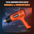 thumbnail image 3 of Heat Gun, MAXXHEAT 1800W Fast Heat Gun for Crafts with Dual Temperature Settings 572?&1112?, Dual Overload Protection, Reflector Nozzle for Shrinking PVC, Vinyl Wrap, Stripping Paint, 3 of 6