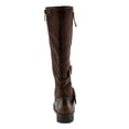 thumbnail image 6 of PATRIZIA Women's MISDREAVUS Tall Boots with Metallic Burnished Finish, Buckle Accents, and Comfortable Fit, 6 of 9