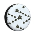 thumbnail image 1 of Fotbe Sea Turtle Funda de Llanta de Repuesto con Estampado, Engrosada, Ajuste Universal para Jeep, Remolque, RV, SUV, Camión-16 inch, 1 of 6
