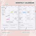thumbnail image 4 of GoGirl Planner PRO Schedule - Undated Planner with Hourly Time Slots, Monthly, Weekly & Daily Organizer, Appointment Book for tim, 4 of 6
