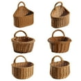 thumbnail image 2 of Final Clear Out! Hanging Woven Storage Basket -Decorative Wall Basket Organizer for Plants,Key,Fern Wall Hanging Basket Planter, 2 of 6