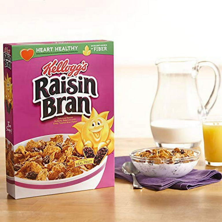 Kellogg's Raisin Bran, Breakfast Cereal, Original, Excellent