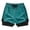 Mint Green, variant on Gunia Plus Size Womens Shorts Two Layer Athletic Shorts Flowy Fit Lightweight Running Workout Shorts With Pockets And Drawstring Gym Shorts Women Black M