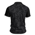 thumbnail image 4 of Fabrcox S-4XL Short Sleeve Polo Shirts for Men Color Block Golf Shirt Men Striped Lightweight Casual Athletic Sports Men's Big and Tall Shirts Black 4XL, 4 of 4