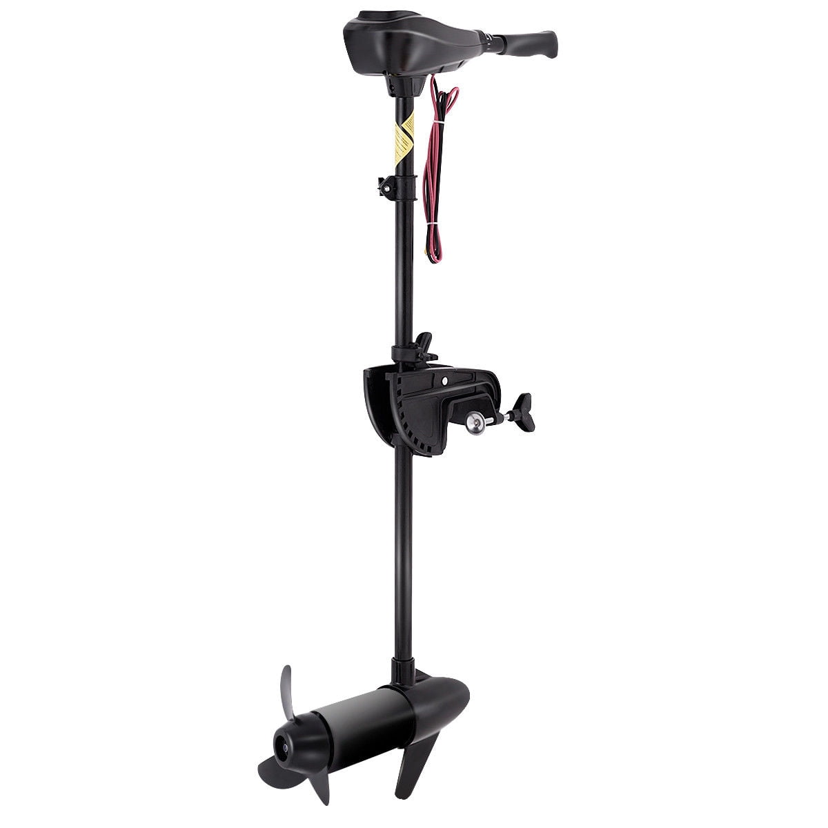 Costway New 86lbs Freshwater Transom Mounted Trolling Motor 36" Shaft
