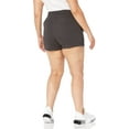 thumbnail image 2 of PUMA Womens Essentials 4 Sweat Shorts 2X Dark Gray Heather, 2 of 2
