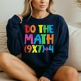 thumbnail image 4 of Do The Math 67 Meme 6 7 Six Seven Teacher – T-Shirt, Hoodie & Sweatshirt – Fun Educational Apparel – Teachers & Math, 4 of 6