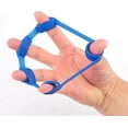thumbnail image 3 of Refuerzo de agarre para la mano, 3 piezas de refuerzo de dedos de silicona, ejercitador de dedos, bandas de resistencia para antebrazo, ejercicios de fuerza para rehabilitación, reducción del dolor., 3 of 5