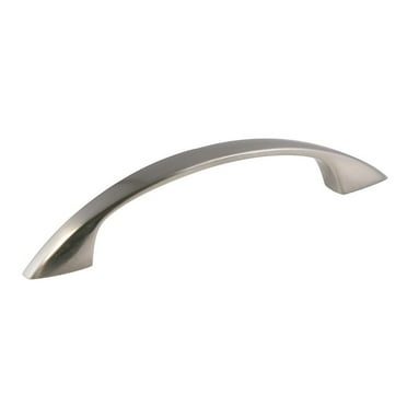 Arced Cabinet Pull, 5-Pack, Satin Nickel