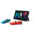 thumbnail image 2 of Nintendo Switch Console, Neon Blue and Neon Red Joy-Con, 6.2" Multi-Touch, WiFi, Bluetooth, HDMI,32GB Internal and Extra External 128GB Storage Game Console, 2 of 5