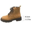 thumbnail image 5 of JUSLIO Womens Boots,Platform Boots Comfort Mid Calf Boots Solid Color Fashion Casual Lightweight Boots Plus Size Boots, 5 of 9