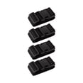 thumbnail image 1 of 4 Uds correas de equipaje cinturones de embalaje portátiles con hebilla de liberación rápida mantiene la maleta junta para sujetar equipaje cinturones Negro, 1 of 9