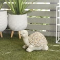 thumbnail image 3 of DecMode 10" Indoor Outdoor Turtle Garden Sculpture with Stone Mosaic Design, 3 of 9