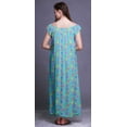 thumbnail image 4 of Bimba Pyjama pour Femmes Imprimé à Manches Courtes Longue Chemise de Nuit Tenue de Nuit pour Dames, 4 of 4