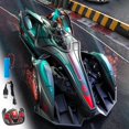thumbnail image 2 of High-Speed RC Drift Car, 2.4G Remote Control Racing Toy, Rechargeable Stunt Vehicle with LED Lights, Outdoor Boys Girls Gift, Blue Durable Plastic Car, 2 of 9