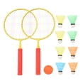 thumbnail image 1 of OULII 1 Set Kids Toy Badminton Rackets Nbr for Hand Eye Coordination and Reaction Cultivation, 1 of 8