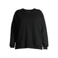thumbnail image 6 of Terra & Sky Womens Plus Size Fleece Athleisure Sweatshirt 2-Pack, 6 of 6