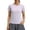 Purple, variant on Women's Reglan Tunic Short Sleeve Tops Plain Crewneck Lightweight Athletic Blouse 2026 Trendy Slim Fitted Summer Outfits for Gym