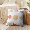 thumbnail image 4 of LALILO Throw Pillow Covers Vintage Autumn Frames Dot Frame Border Cushion Cover 18" x 18", 2 Pack, 4 of 6