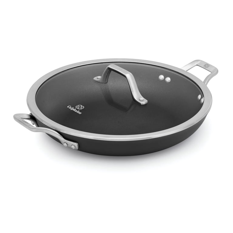Calphalon Signature Nonstick 12-Inch Everyday Pan With Cover photo 1