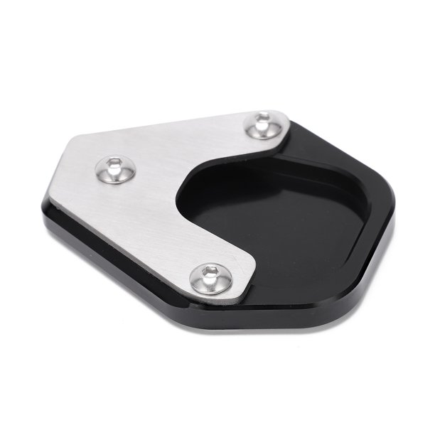 Almohadilla de extensión de soporte lateral, placa de extensión de soporte lateral, aleación de aluminio CNC para reemplazo de accesorios de motocicle,Almohadilla de extensión de caballete lateral Alm