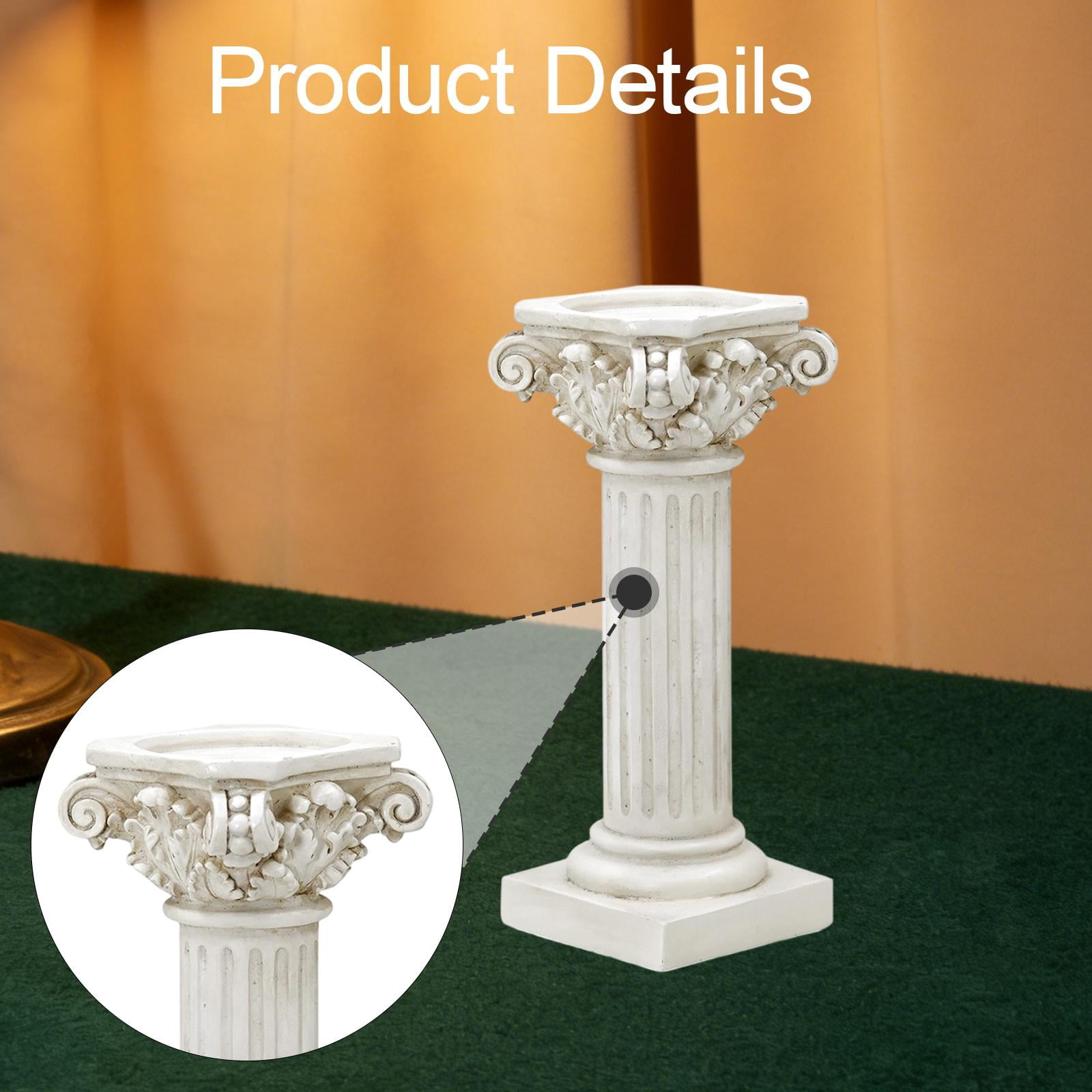 Axioma Roman Column Pillar Art Garden Architectural Sculpture for Table Patio Scene S