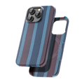 thumbnail image 1 of Funda de teléfono GESIHOPY de fibra de aramida para iPhone 16 Pro Max rojo-azul, 1 of 5