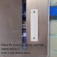 thumbnail image 5 of Exterior Balcony Door Handle, Exterior Door Handle, Patio Door Handle 4pcs White, 5 of 5