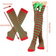 thumbnail image 3 of Jusqu'à 10 $ Gants Mitaines Rouges Hiver Gants en Maille Jacquard pour Femmes Tricotés Plus Velours Épaissis Automne et Hiver Gants Chauds à Motif (Gants pour Adultes), 3 of 3