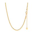 thumbnail image 1 of Cadena Collar Ajustable Torsal Acero Inoxidable Oro Mujer dorado 50 cm, 1 of 8