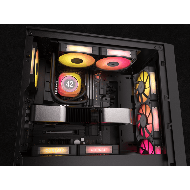 Corsair iCUE LINK TITAN 240 RX LCD Cooling Fan/Radiator/Water