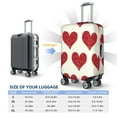 thumbnail image 6 of Balery Love Luggage Cover Protector, Scratch And Dirt Resistant, Fits 18-32 Inch Luggage -, 6 of 9