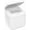 White, variant on Equadose Magnetic Silicone Travel Container, Easy Flip-Top Lid, Teal