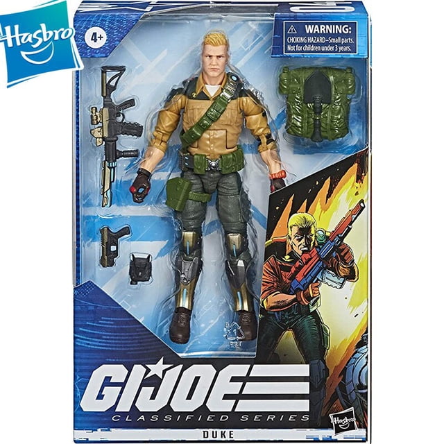 Hasbro GI Duke Figuras de The Classified Series Joe, juguete coleccionable premium, 6 pulgadas zhangmenya LED