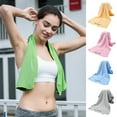 thumbnail image 2 of Cooling Fitness Towel Quick Drying Sweat Absorbing Breathable Large Rectangle Men Women Gym Yoga Workout Outdoor Sports Towel, 2 of 7
