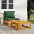 thumbnail image 1 of vidaXL 2 Piece Garden Sofa Set with Cushions Solid Wood Acacia, 1 of 5