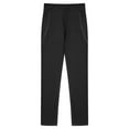 thumbnail image 3 of Sxiwei Kids Yoga Dance Pants Sport Athletic Leggings Girls Stretchy Jogging Sweatpants with Pockets Black 150, 3 of 5