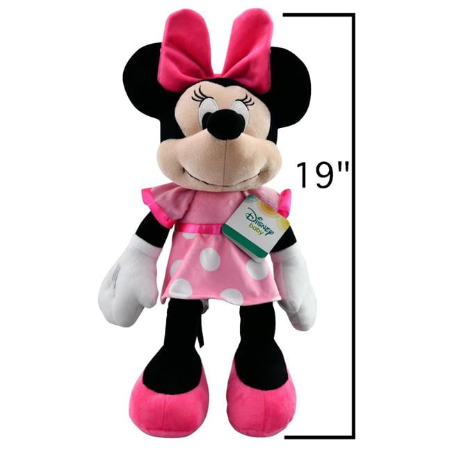 Photo 1 of  Disney Minnie Mouse Pink 19" Plush