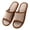 Brown, variant on Womens Slippers Arch Support Wide Widths Non- Lined Novelty Print Warm Plush Bedroom Shoes Scuff with Memory Foam Soft-Lightweigh Bride Slippers