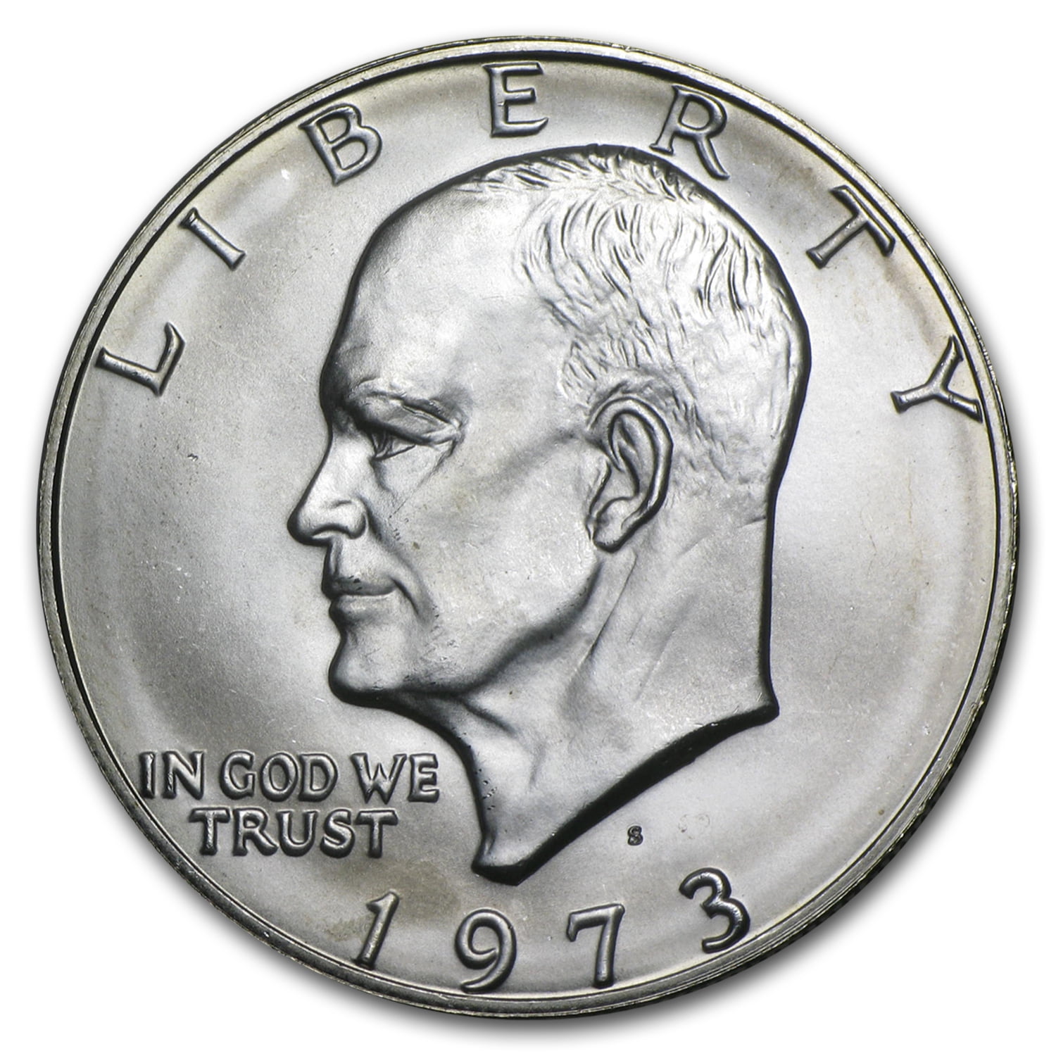 1973 S 40 Silver Eisenhower Dollar BU Walmart 1973-s-40-silver-eisenhower-dollar-bu-walmart