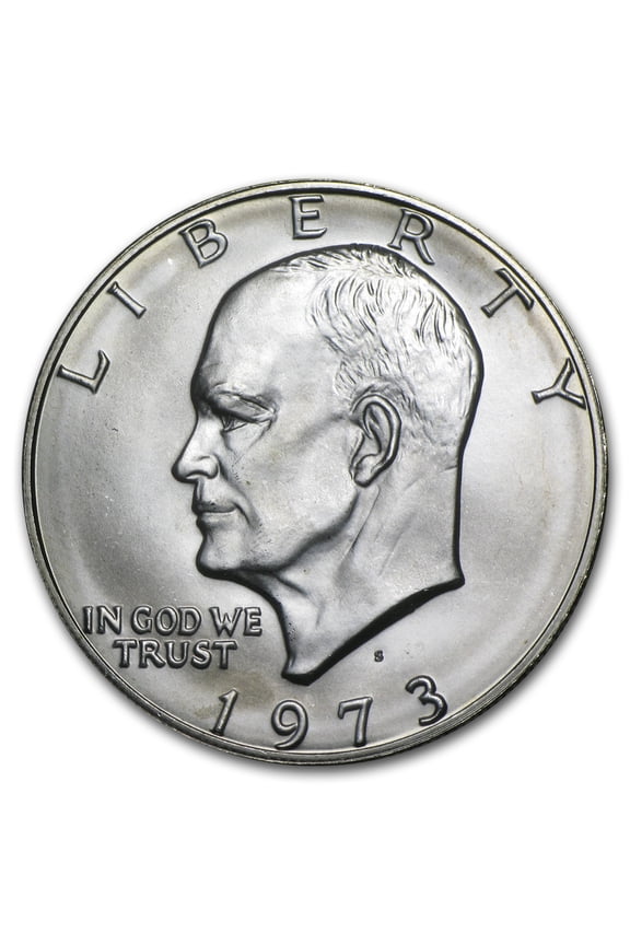 1973-S 40% Silver Eisenhower Dollar BU
